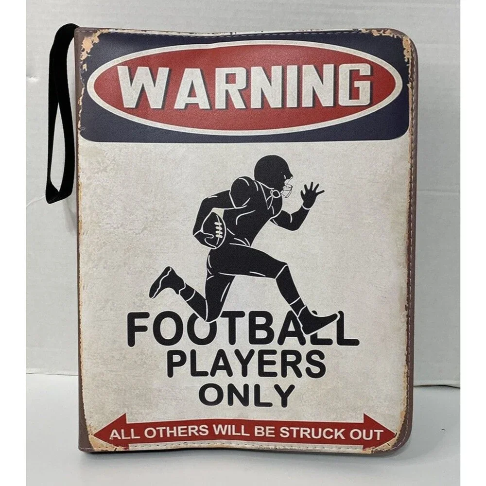 Trading Card Binder 9 Pocket Top Loaded 900 Pockets Zip Card Collection Album